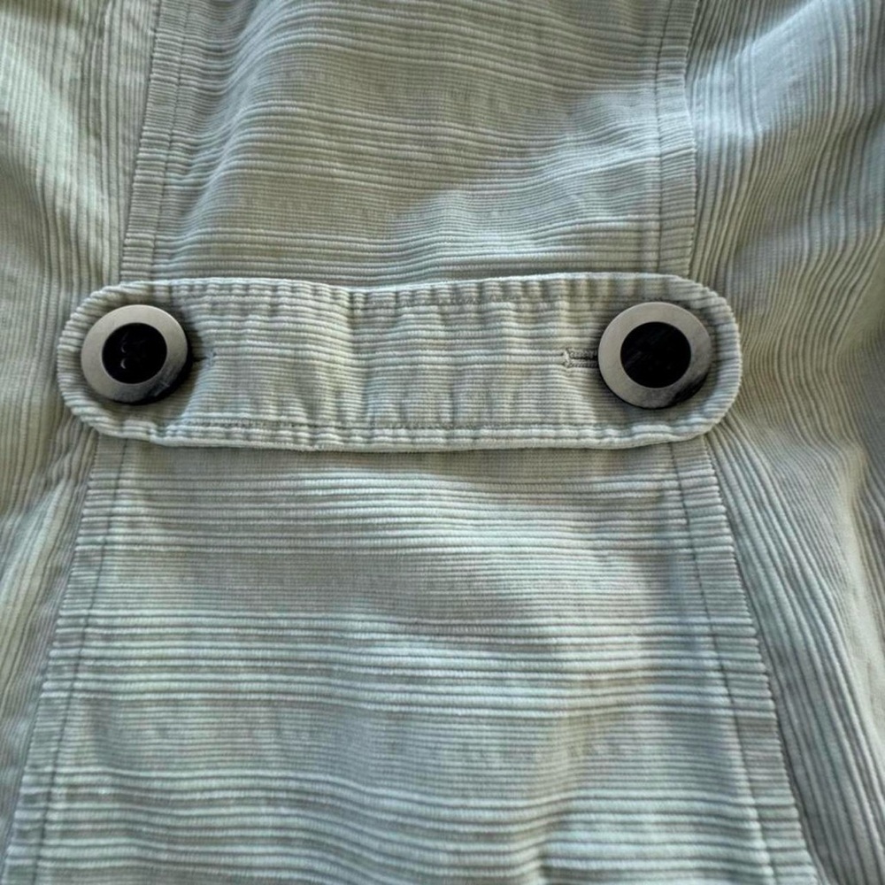 J. Jill Women’s corduroy coat jacket light green, Small - Picture 6 of 7